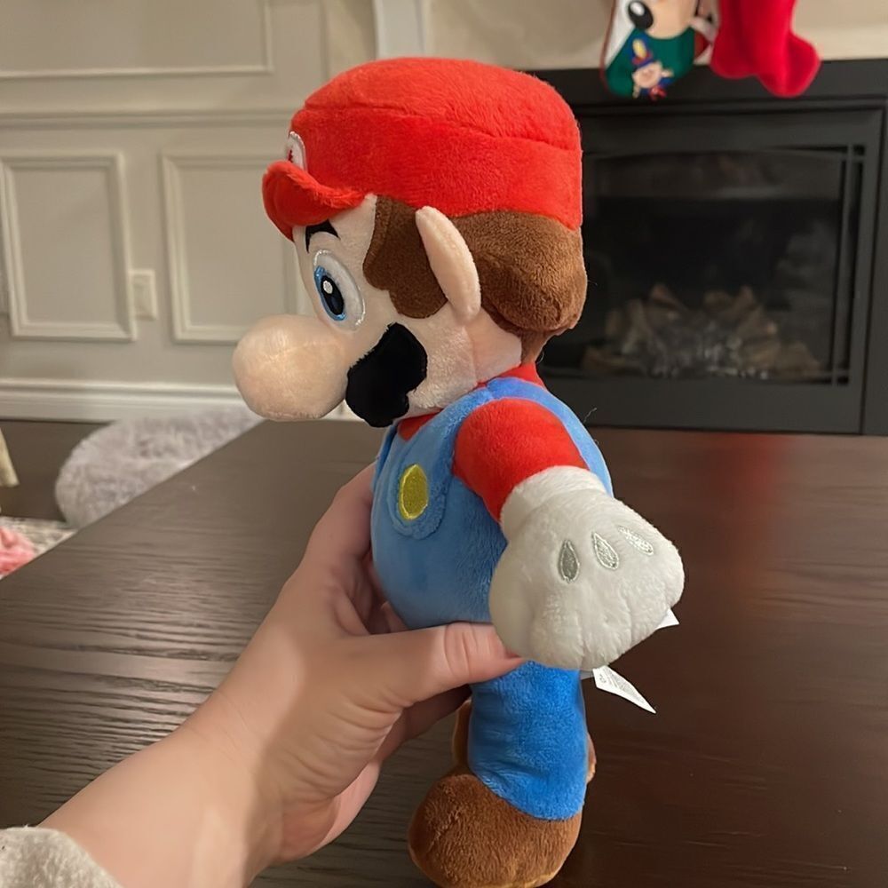 12 Inch Super Mario Plush Toy Doll 2016 Nintendo Authentic Video Character - Picture 2 of 7
